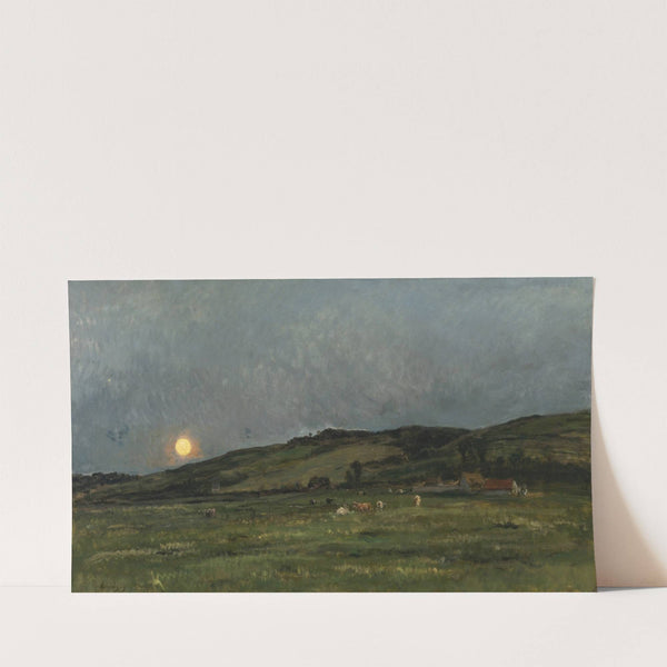 Landscape with Cows by Charles François Daubigny
