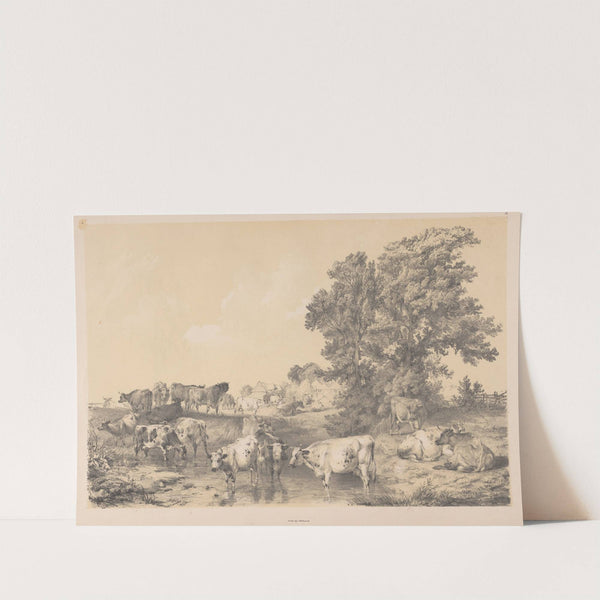 Landscape with Cows (1838) by Thomas Sidney Cooper