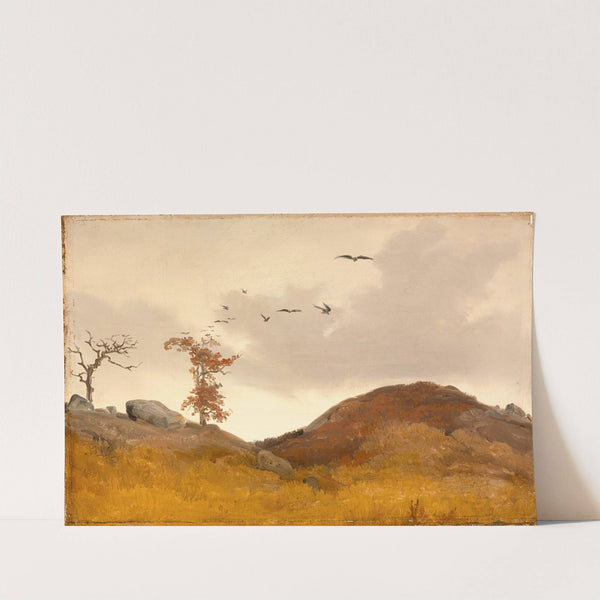 Landscape with Crows (circa 1830) by Karl Friedrich Lessing