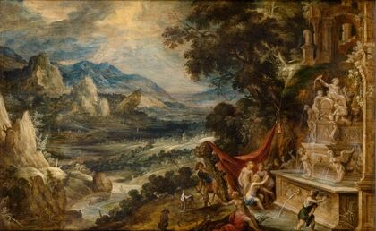 Landscape with Diana and Actaeon