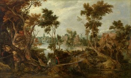 Landscape with Elias and the Widow of Sarefat (1613)