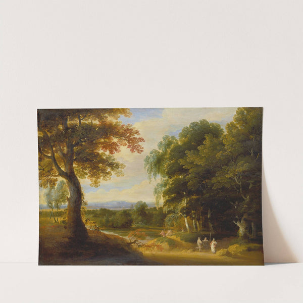Landscape with Entrance to a Forrest (ca 1650) by Jacques d'''Arthois