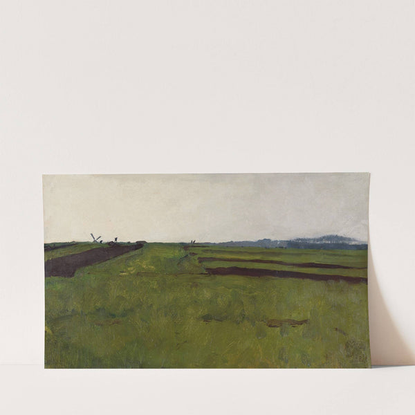 Landscape with fields (1885 - 1922) by Willem Witsen