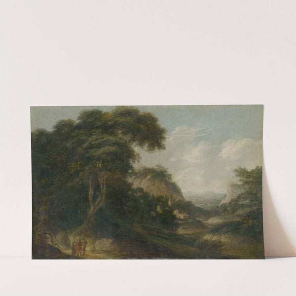 Landscape with Figural Staffage by Franz Joachim Beich