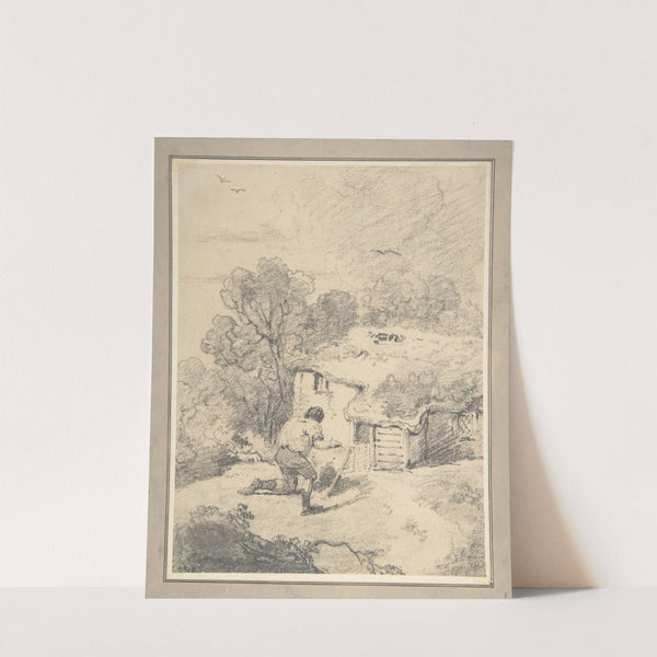 Landscape with Figure by George Morland