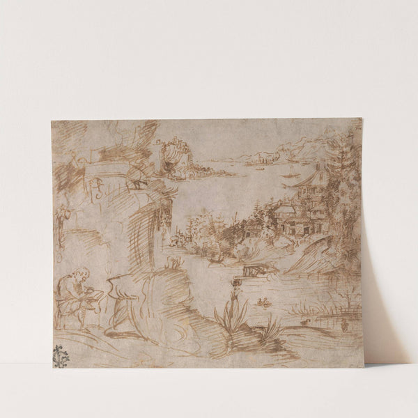 Landscape with Figure by The Veneto
