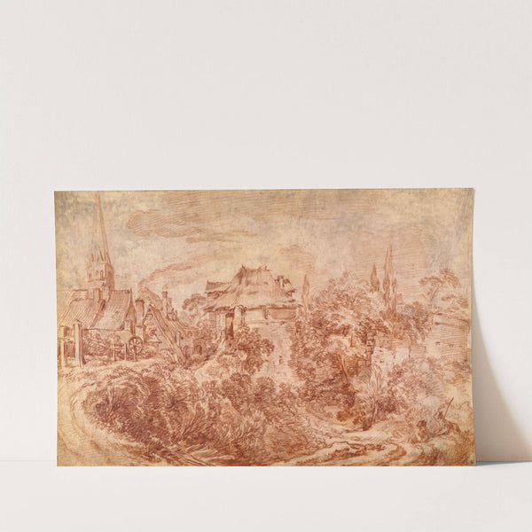 Landscape with Figures (1726–1728) by François Boucher