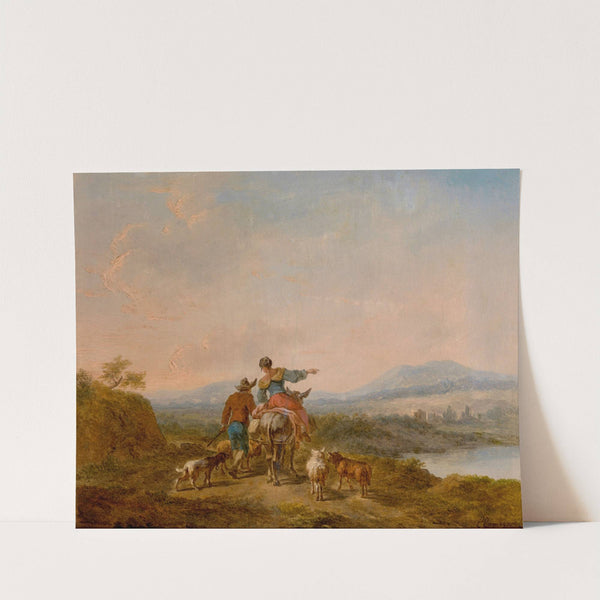 Landscape with Figures by Balthasar Paul Ommeganck