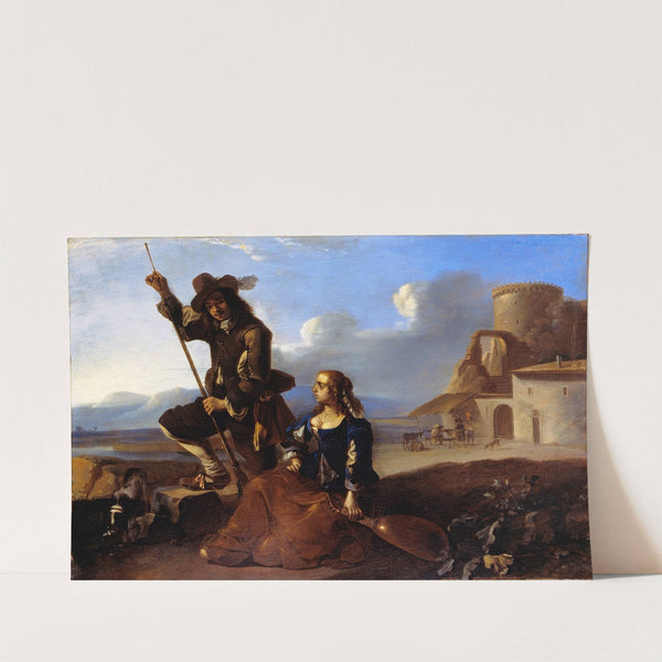 Landscape with Figures by Anton Goubau