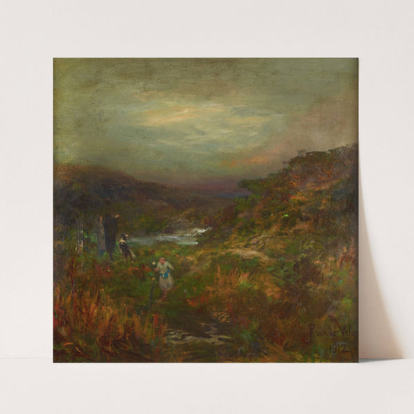 Landscape with figures (1912) by Petrus van der Velden