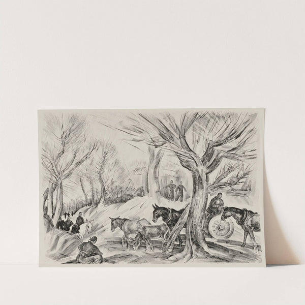 Landscape with Figures by Thomas Handforth