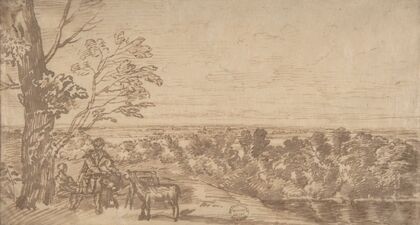 Landscape with figures (1620–74)