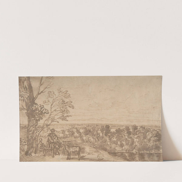 Landscape with figures (1620–74) by Jan Lievens