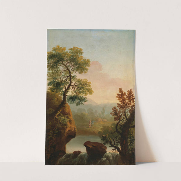 Landscape with Figures in the Background by George Barret