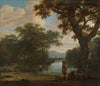 Landscape with Fisherman with a square Net