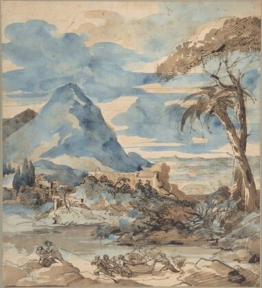 Landscape with Fishermen