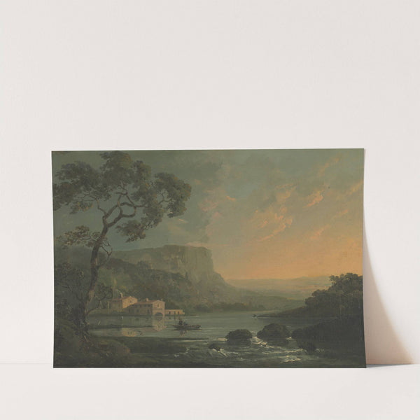 Landscape with Fishermen on a Lake by William Hodges