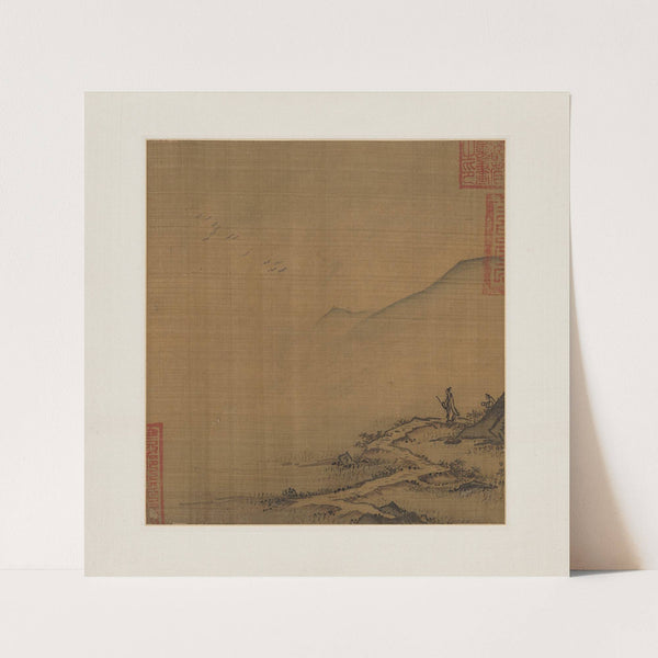 Landscape with Flying Geese (mid-1200s) by Ma Lin