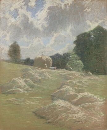 Landscape with Hay