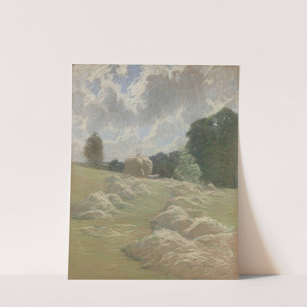 Landscape with Hay by Appleton Brown