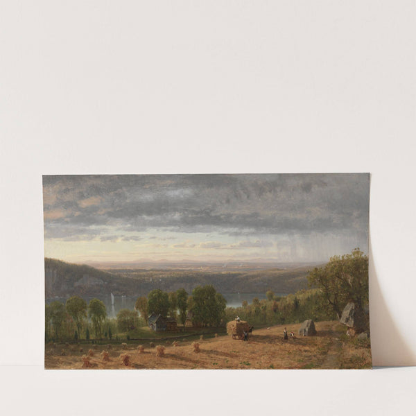 Landscape with Haywain (1861) by Worthington Whittredge