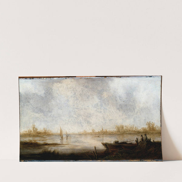 Landscape with Herdsmen and Cattle (1650 - 1660) by Aelbert Cuyp