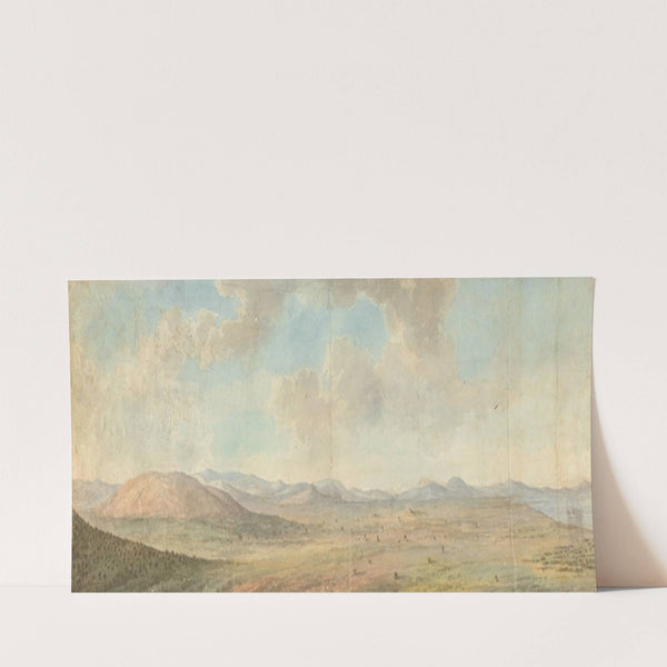 Landscape With Hills in Distance (ca. 1785) by Willey Reveley