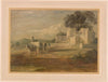 Landscape with Horse and Cart, and Ruin