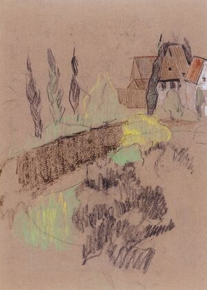 Landscape with Houses