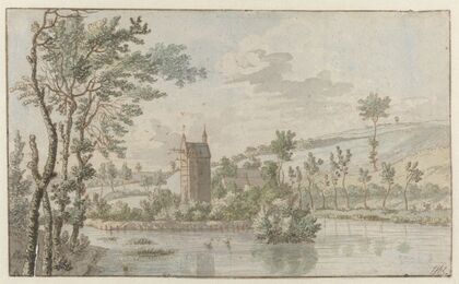 Landscape with Huis Kluys, near Brussels