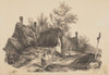 Landscape with Huts and a Wayside Cross (1847)