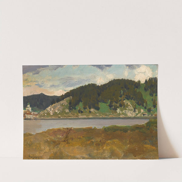 Landscape With Lake by Apollinari Mikhailovich Vasnetsov