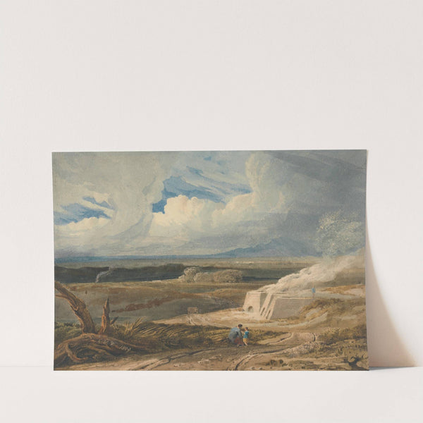 Landscape with Limekiln (1809) by Copley Fielding
