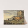 Landscape with Maid Milking a Cow (ca. 1655) by Aelbert Cuyp