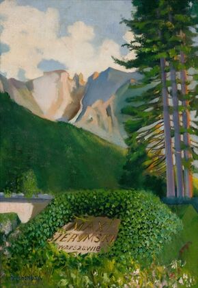 Landscape with Maksymilian Gierymski’s Tomb