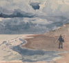 Landscape with Man on Beach