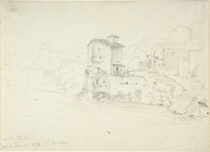 Landscape with Mill and Buildings