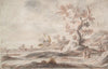 Landscape with Old Tree and Figures