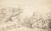 Landscape with Oxen and Felled Tree