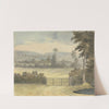 Landscape with Pasture Gate by Edward Francis Burney