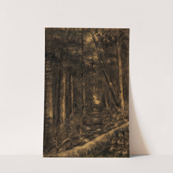 Landscape with Path through Forest by Edward Mitchell Bannister