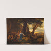 Landscape with Peasants and Cattle by Nicolaes Pietersz. Berchem