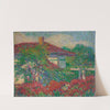Landscape with Red Roof Building by Carl Newman