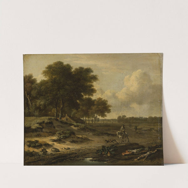 Landscape with Rider by Jan Wijnants