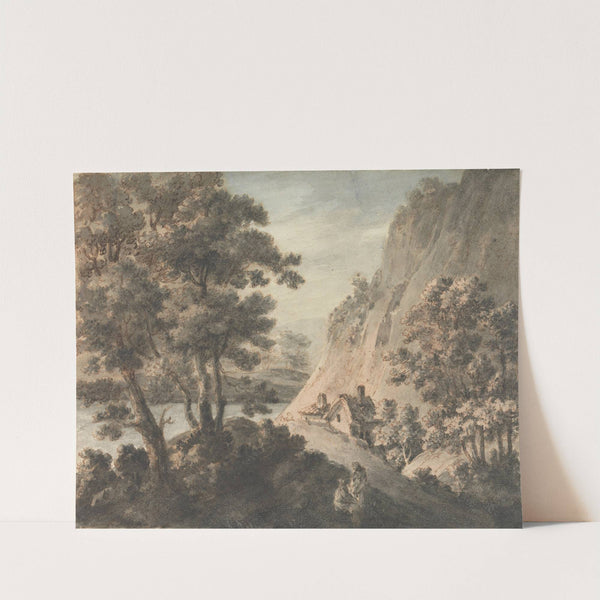 Landscape with River and Figures by James Adam