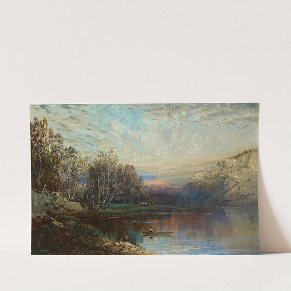 Landscape with Rowboat (1873) by William Louis Sonntag