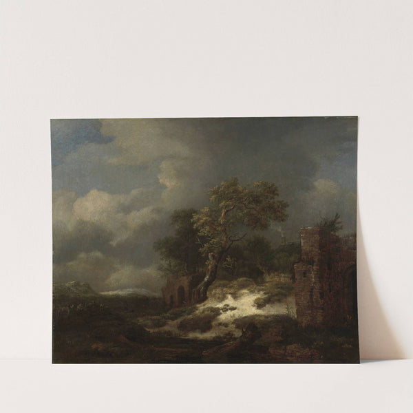 Landscape with Ruins (1650 - 1682) by Jacob van Ruisdael