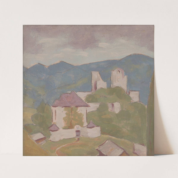 Landscape With Ruins (1930–1940) by Milan Thomka Mitrovský