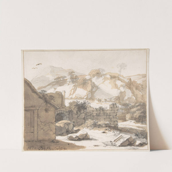 Landscape with Ruins by Gerbrand van den Eeckhout