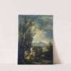 Landscape with Saint Bruno (1700 - 1749) by Alessandro Magnasco